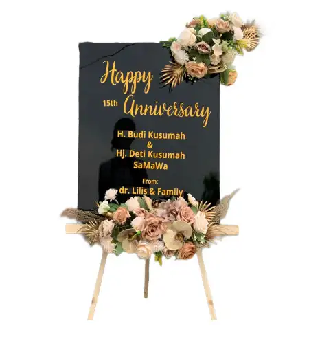 Papan Bunga Akrilik Sawangargo